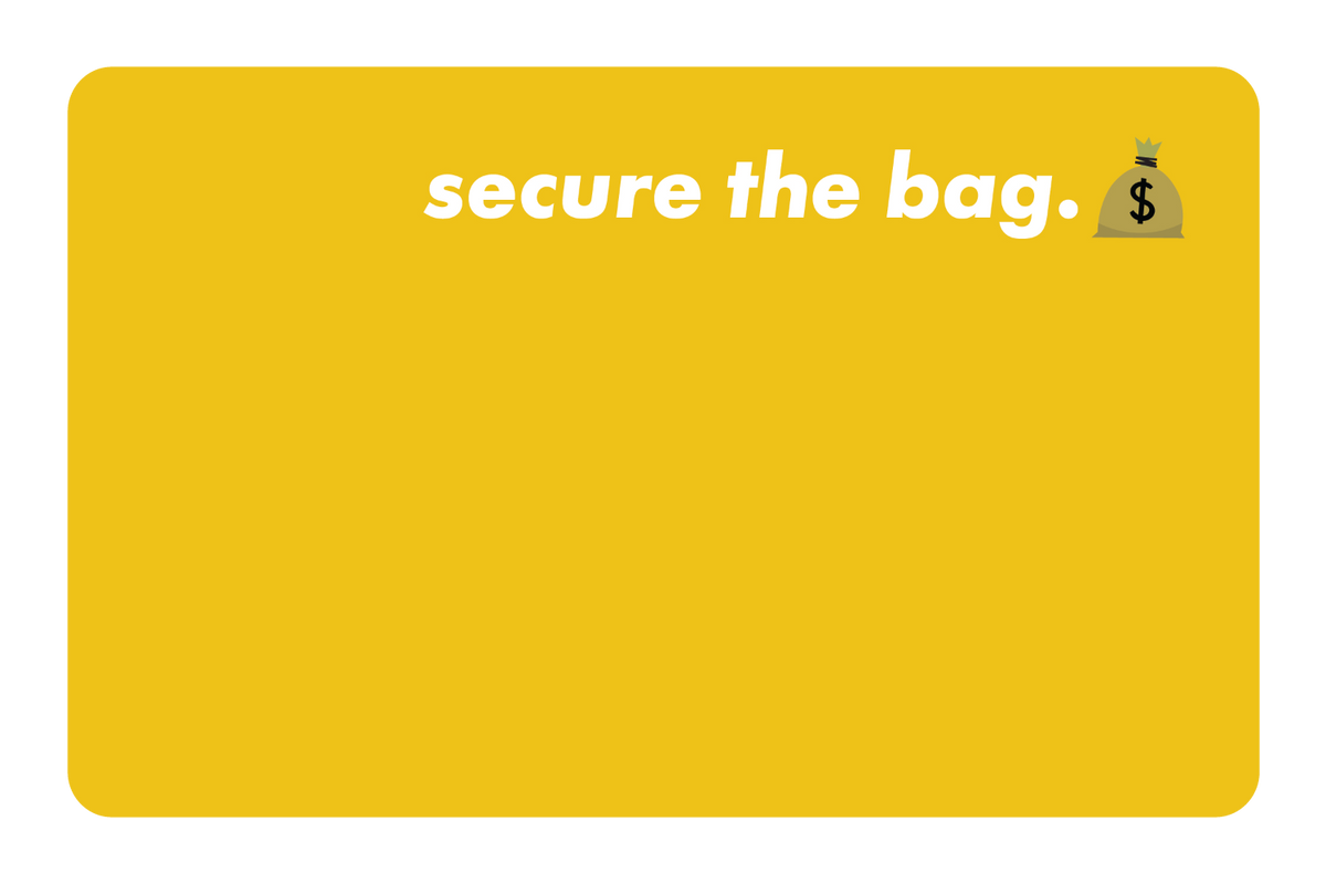 Secure The Bag