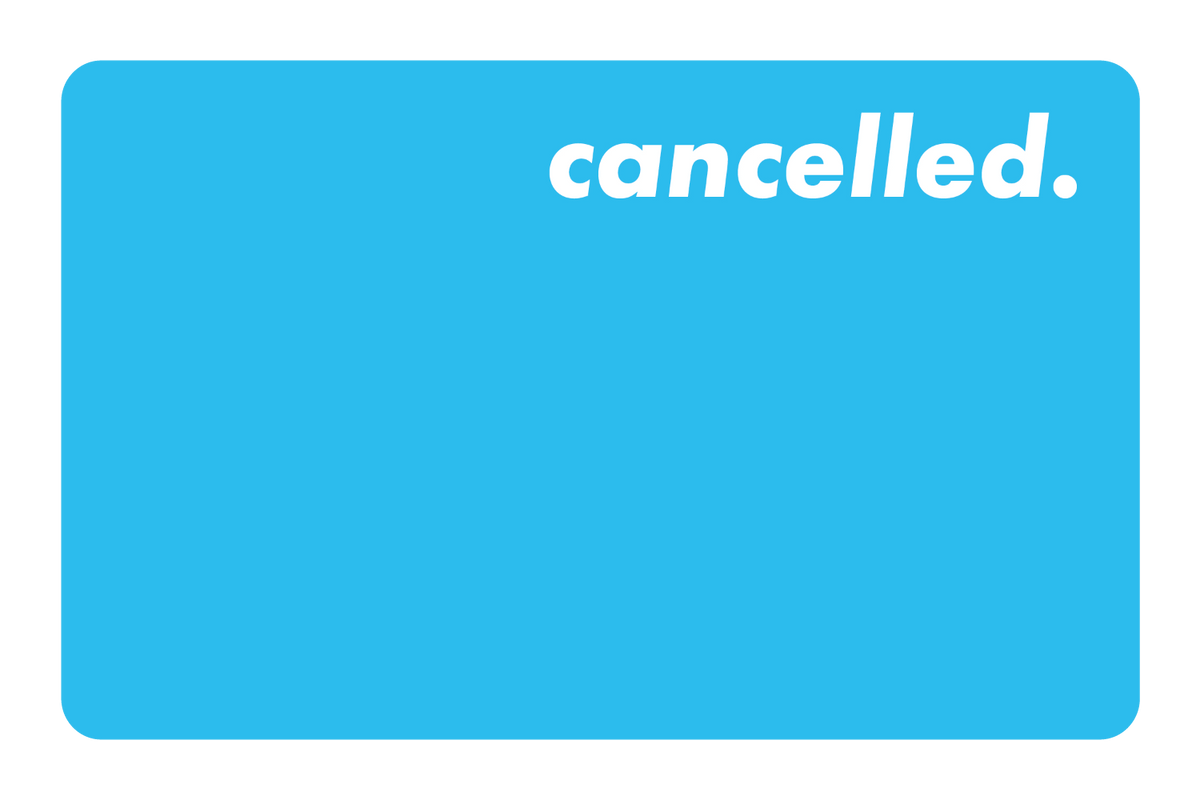 Cancelled