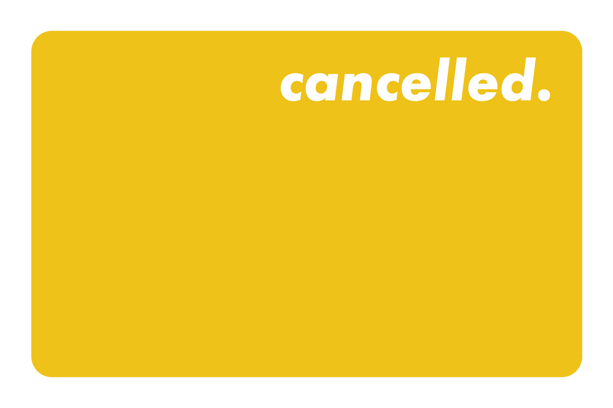 Cancelled