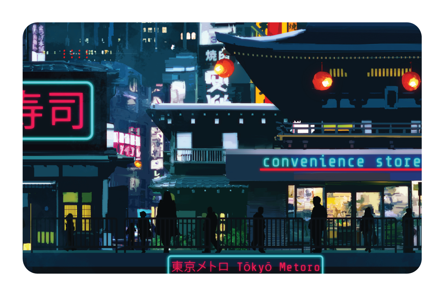 Cyberpunk Downtown