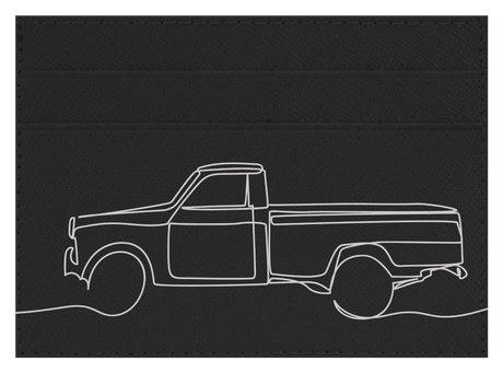 Pick Up Truck Line Art