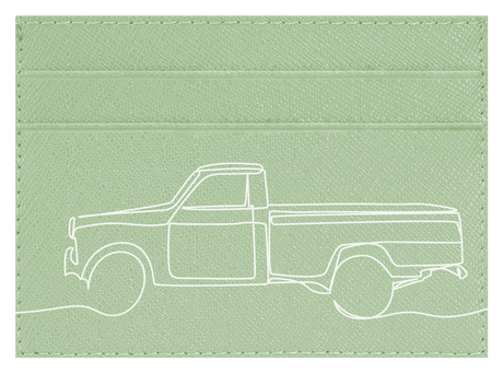 Pick Up Truck Line Art