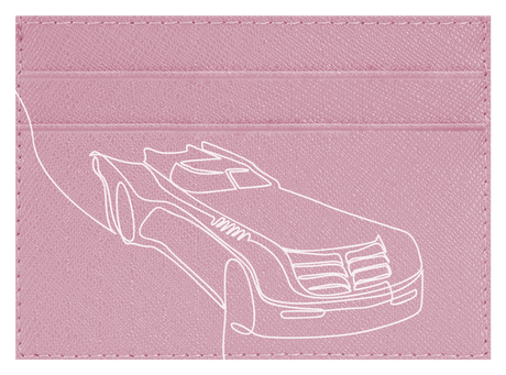 Bat Mobile Line Art