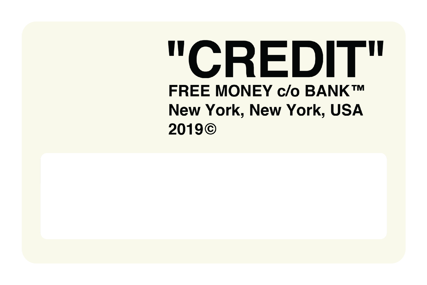 Credit