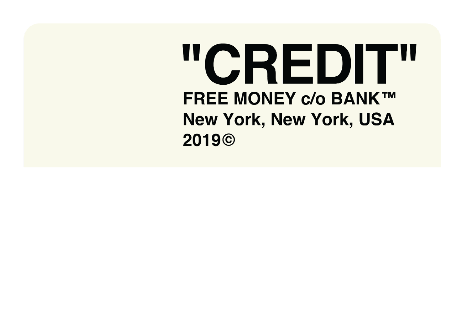Credit