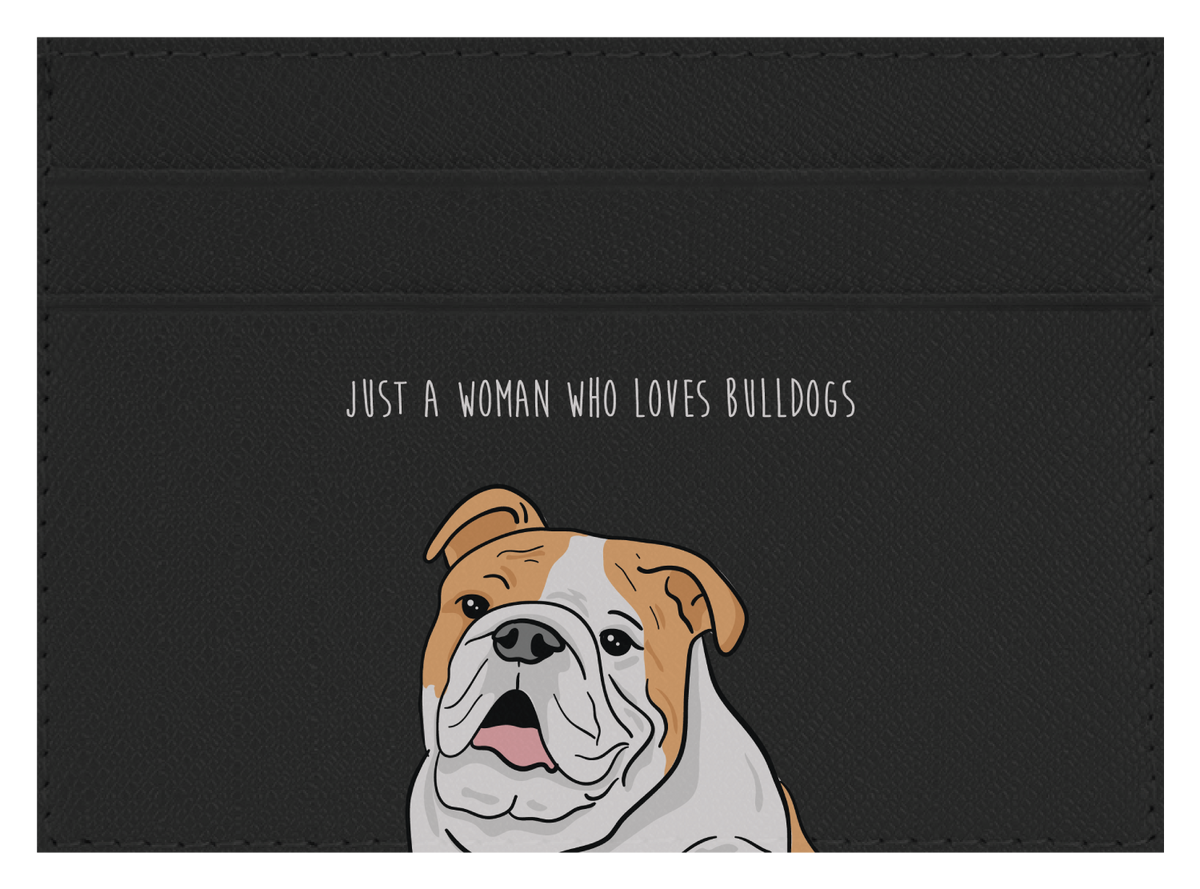 Woman who loves Bulldogs