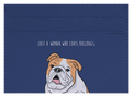 Woman who loves Bulldogs