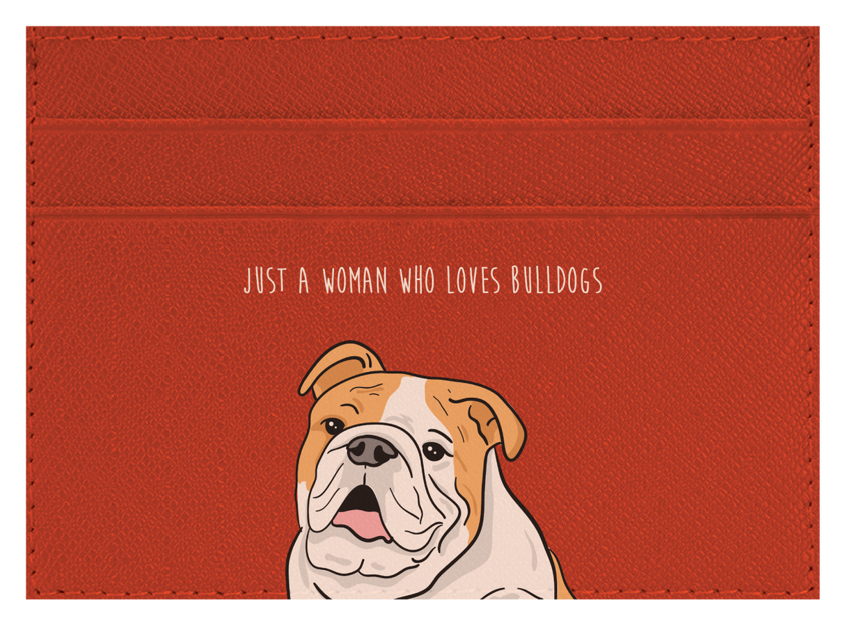 Woman who loves Bulldogs