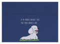 My Poodle don't like you