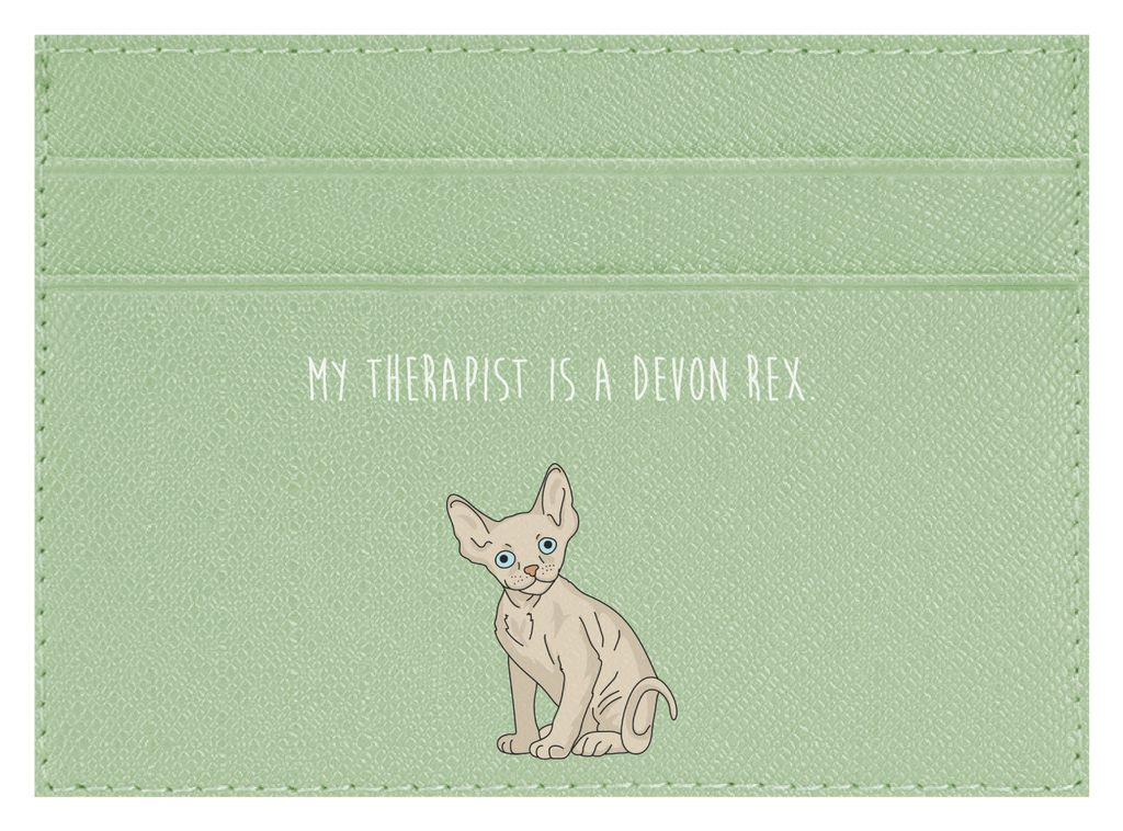 My therapist is a Devon Rex