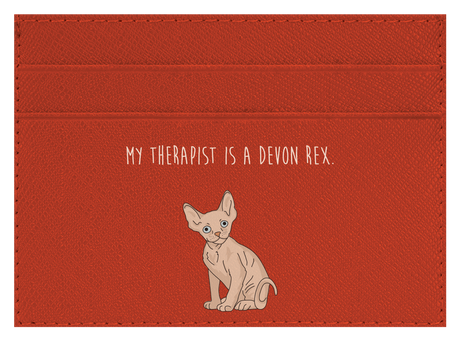 My therapist is a Devon Rex