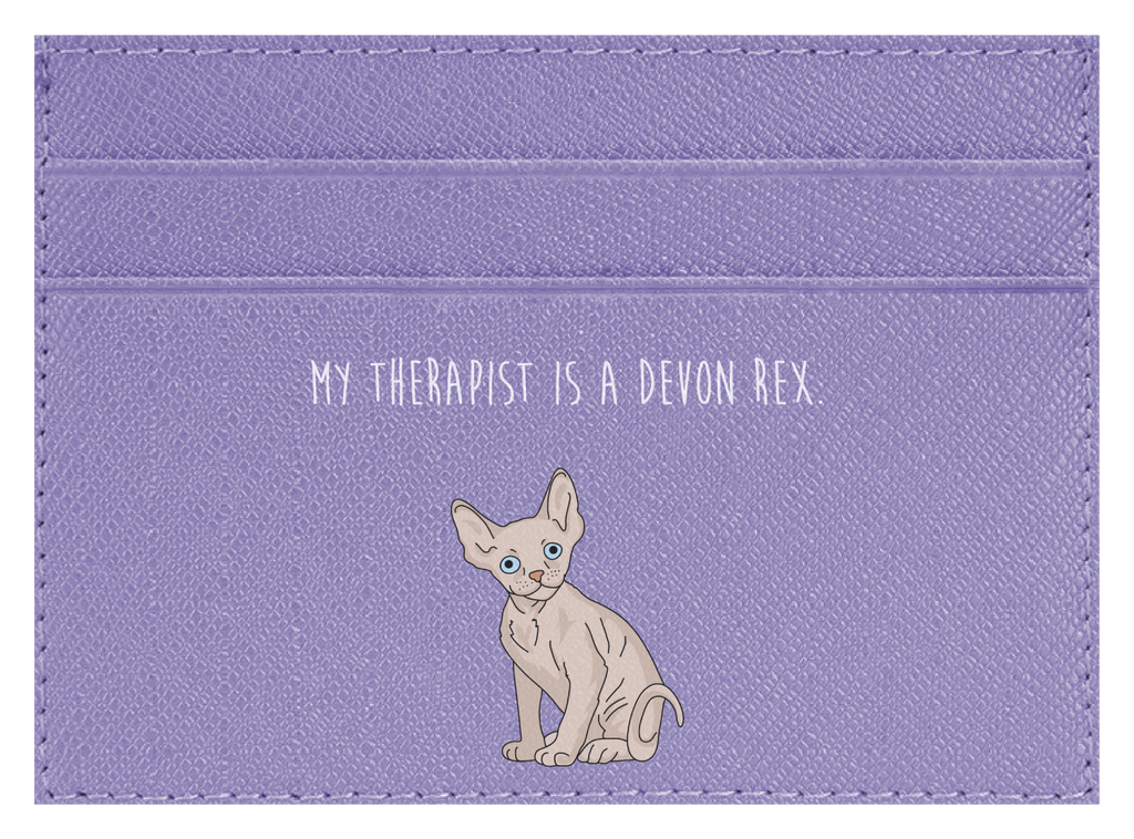 My therapist is a Devon Rex