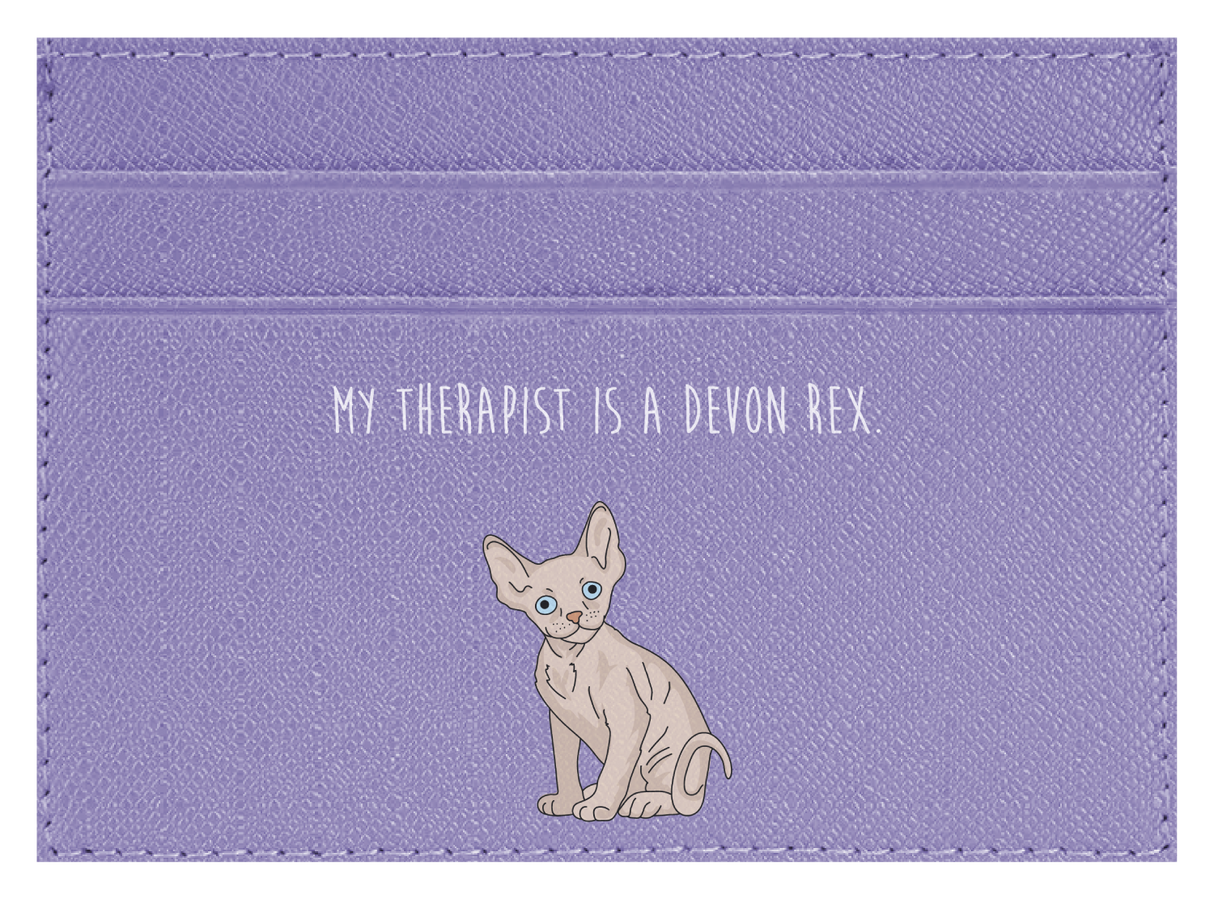 My therapist is a Devon Rex