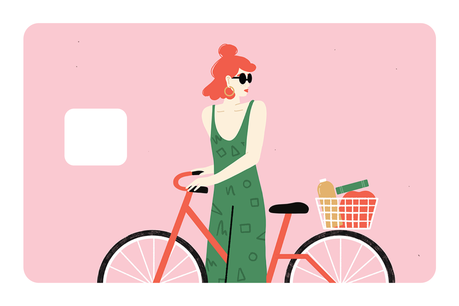 Girl On Bike