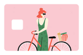 Girl On Bike