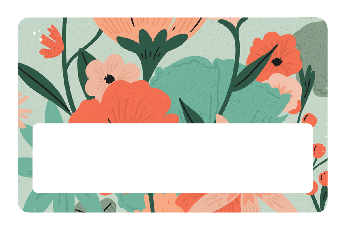 Orange Floral