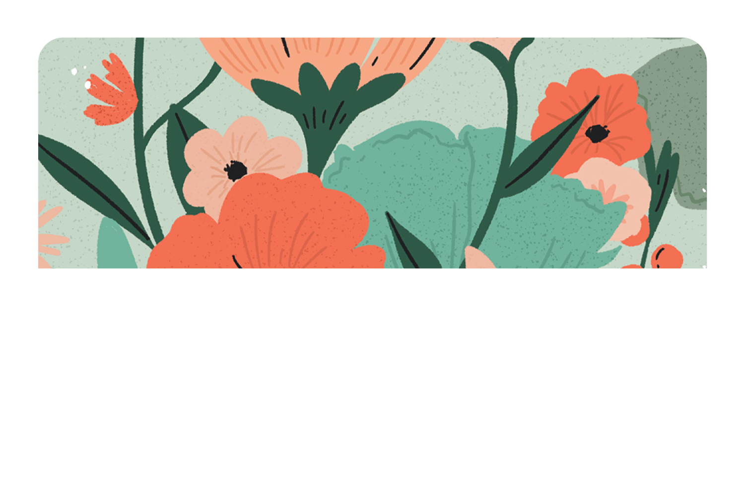 Orange Floral