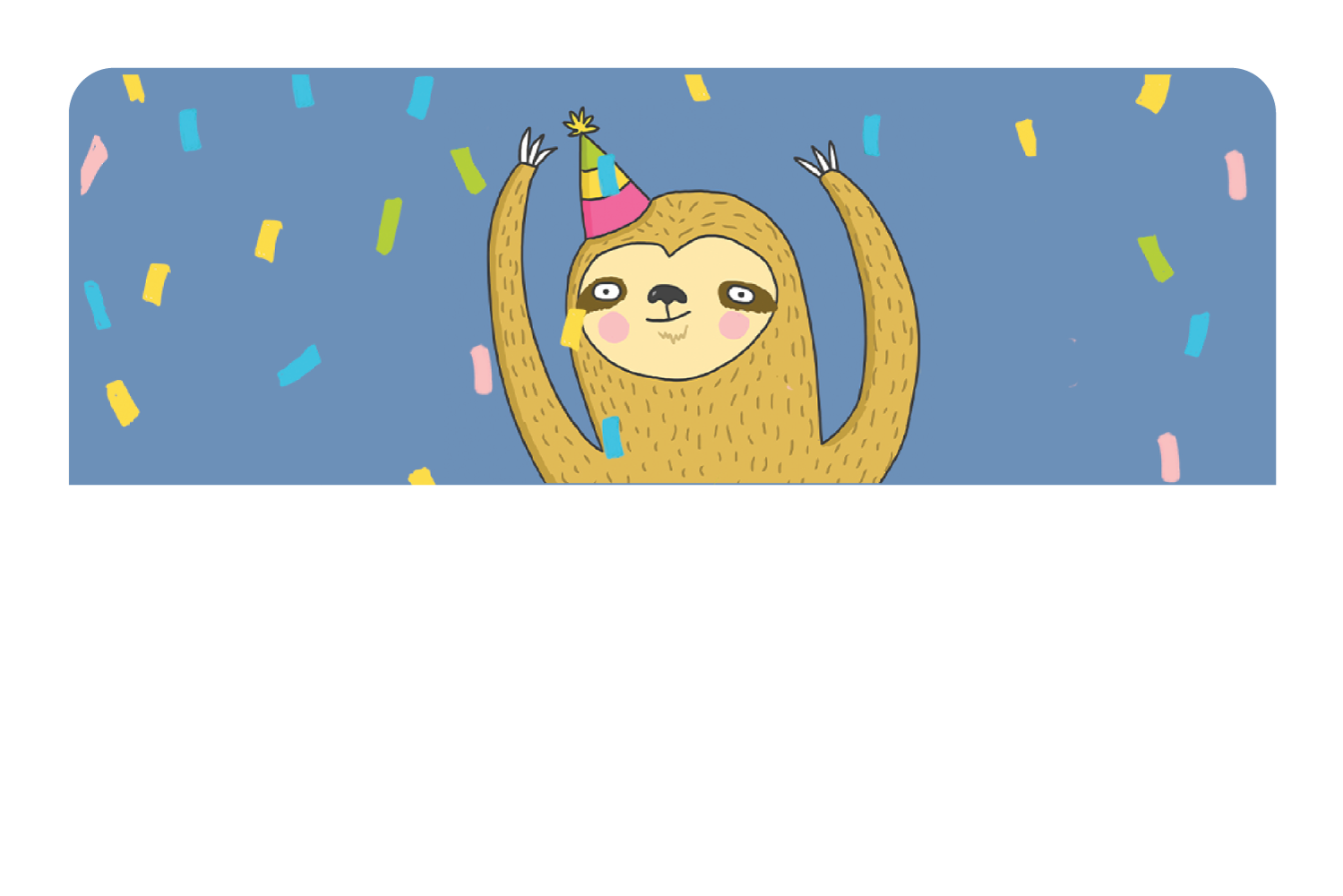 Party Sloth