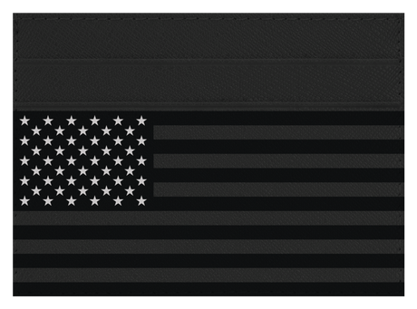 USA Flag Black