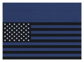 USA Flag Black