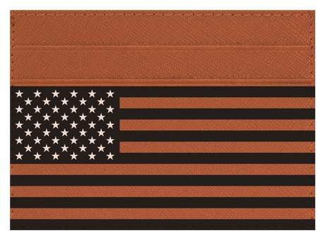 USA Flag Black