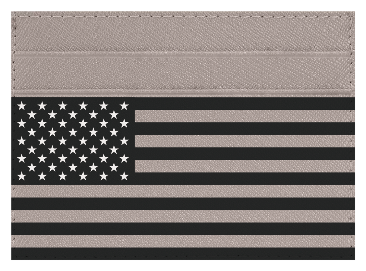 USA Flag Black