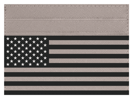 USA Flag Black