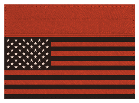 USA Flag Black