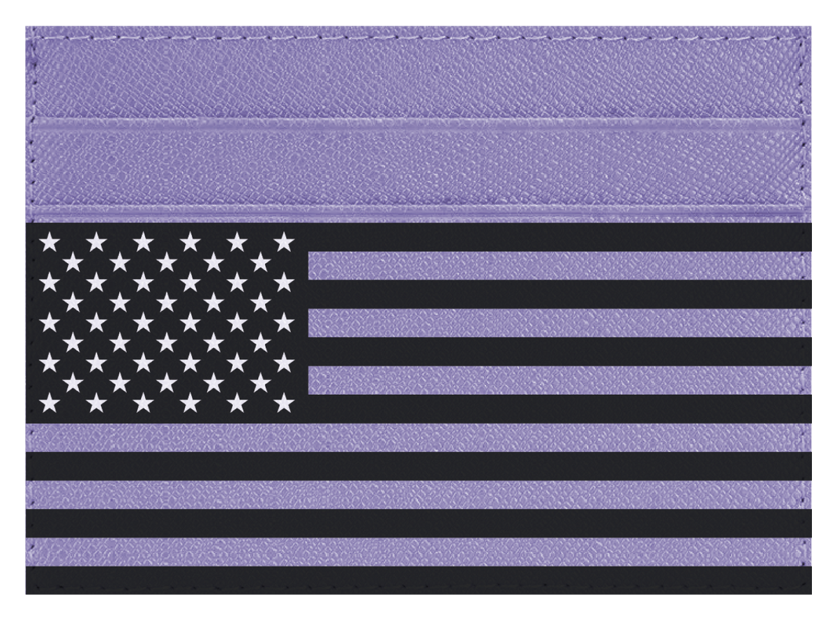 USA Flag Black