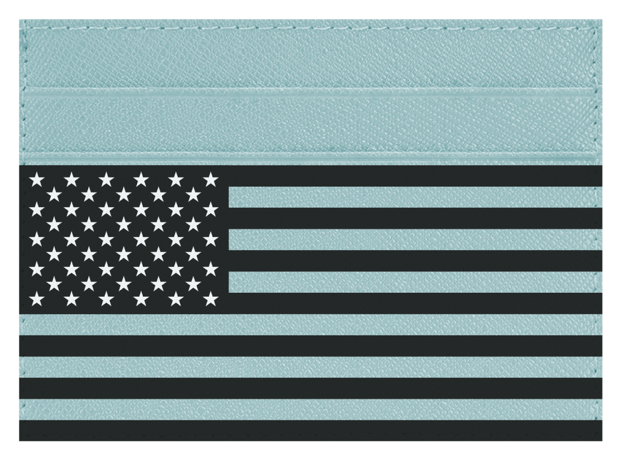 USA Flag Black