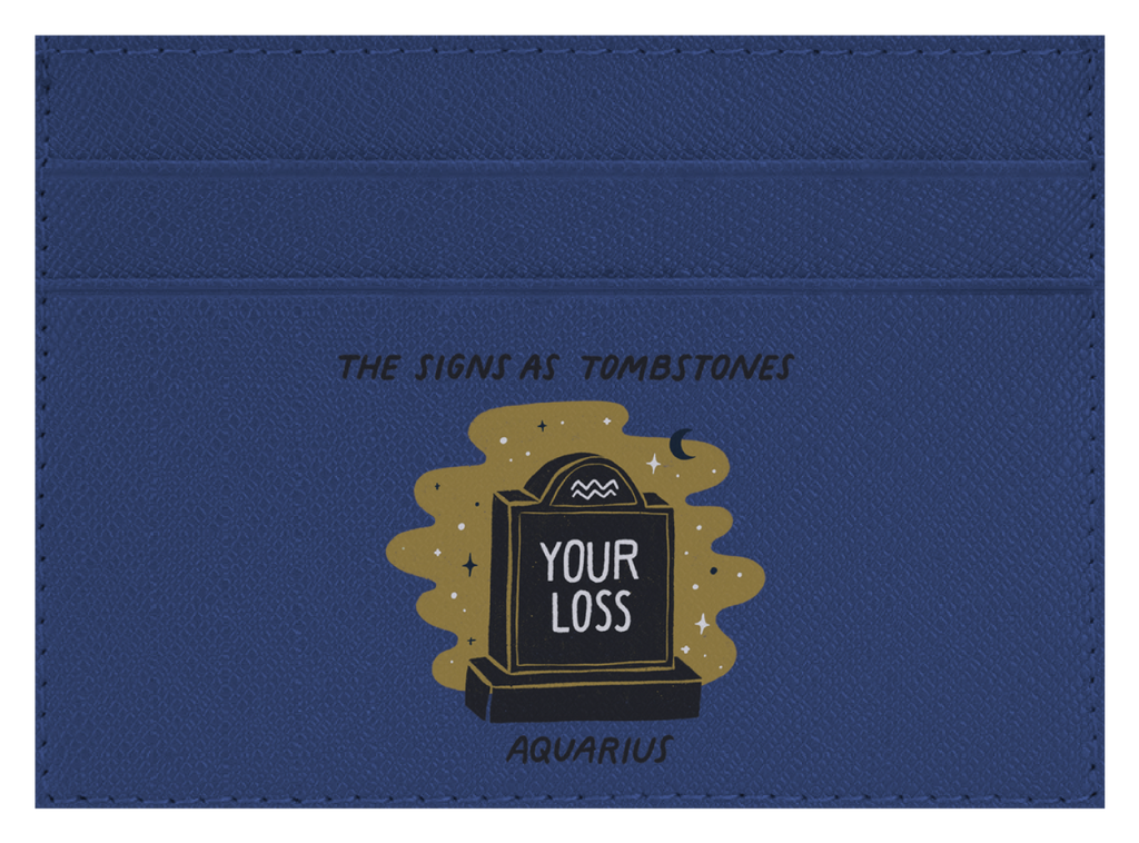 Aquarius as a Tombstone
