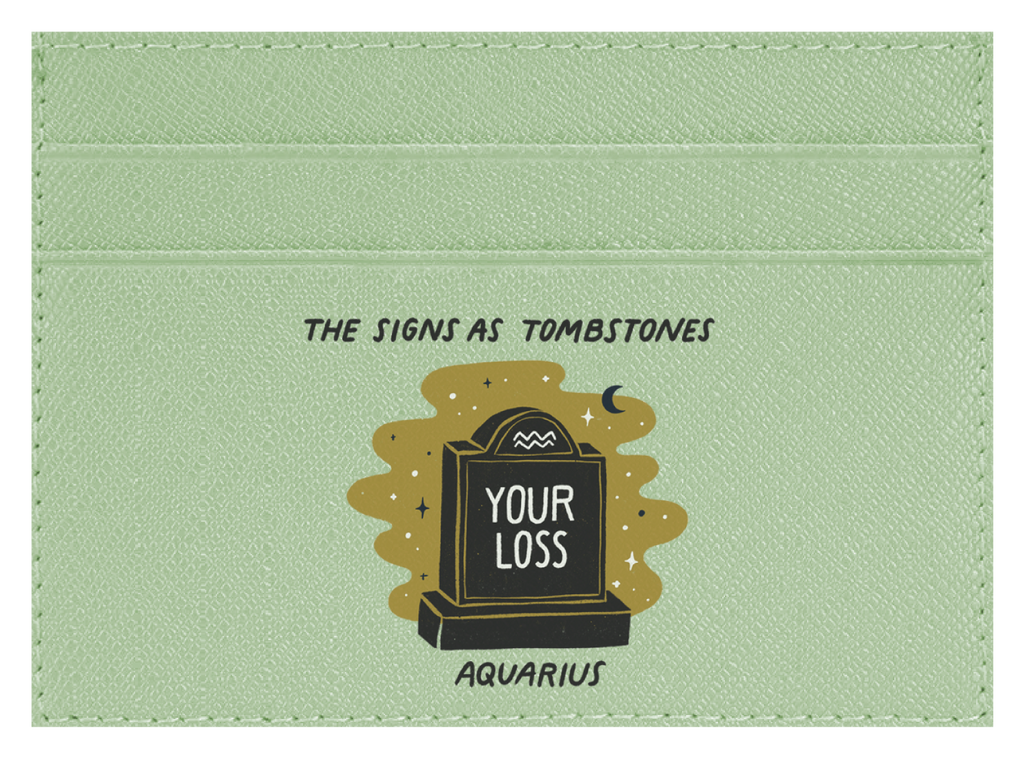 Aquarius as a Tombstone