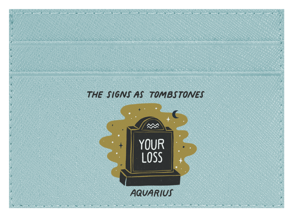 Aquarius as a Tombstone