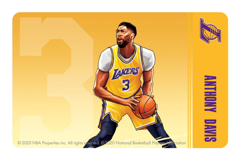 Credit Debit Card Skins | Cucu Covers - Customize Any Bank Card - Los Angeles Lakers: Home Hardwood Classics, Full Cover / No Chip