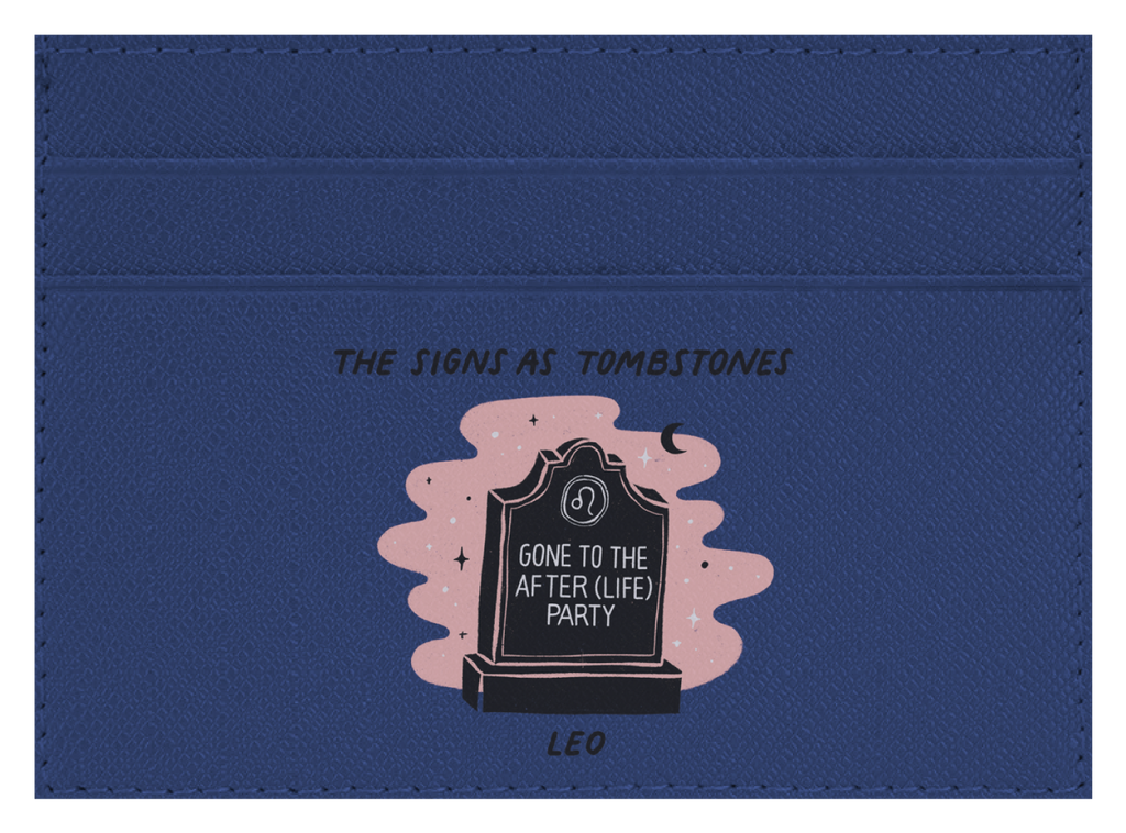 Leo as a Tombstone