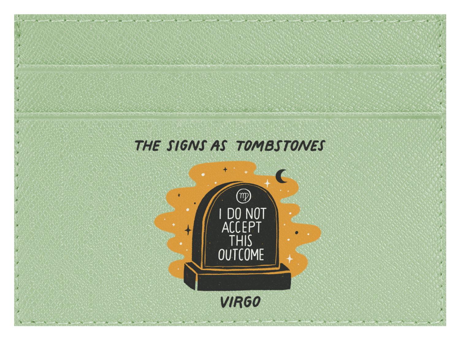 Virgo as a Tombstone