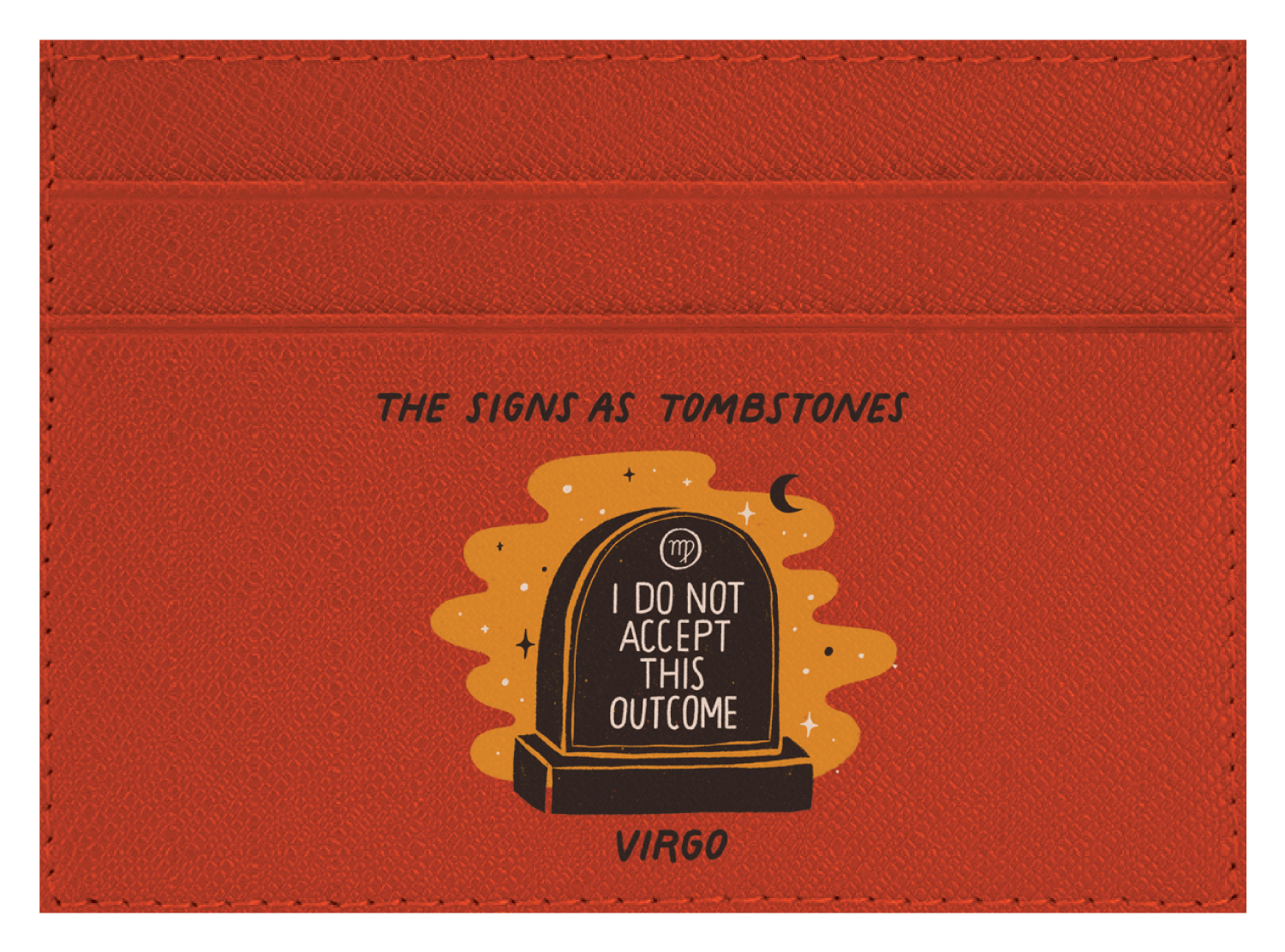 Virgo as a Tombstone