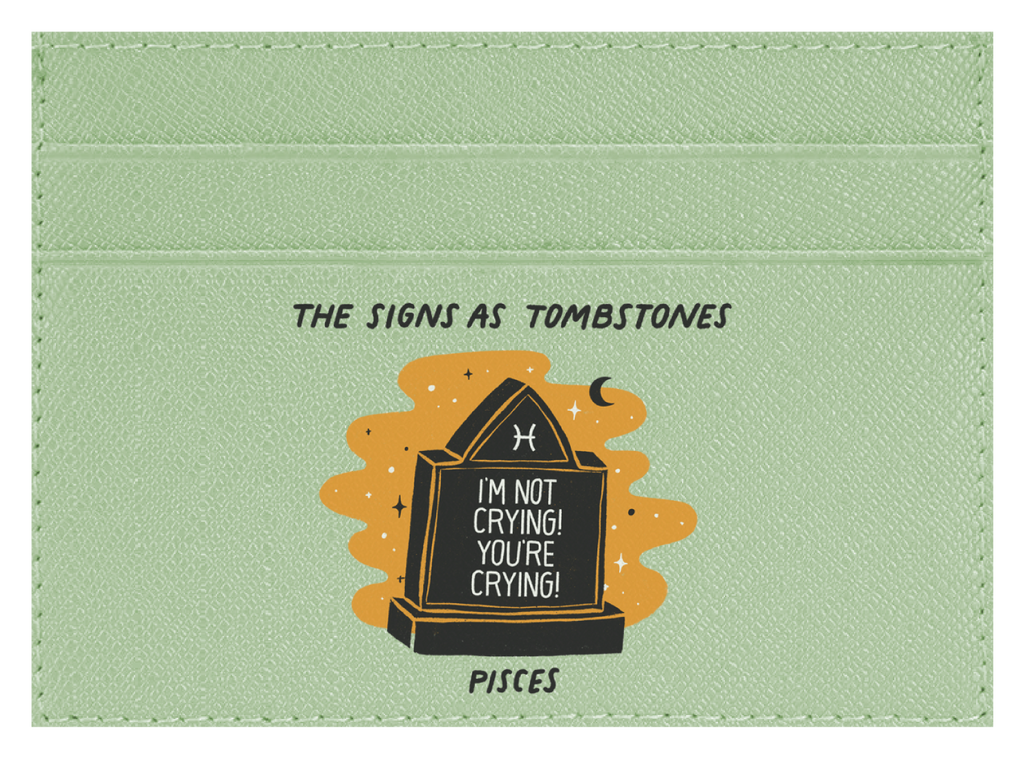 Pisces as a Tombstone