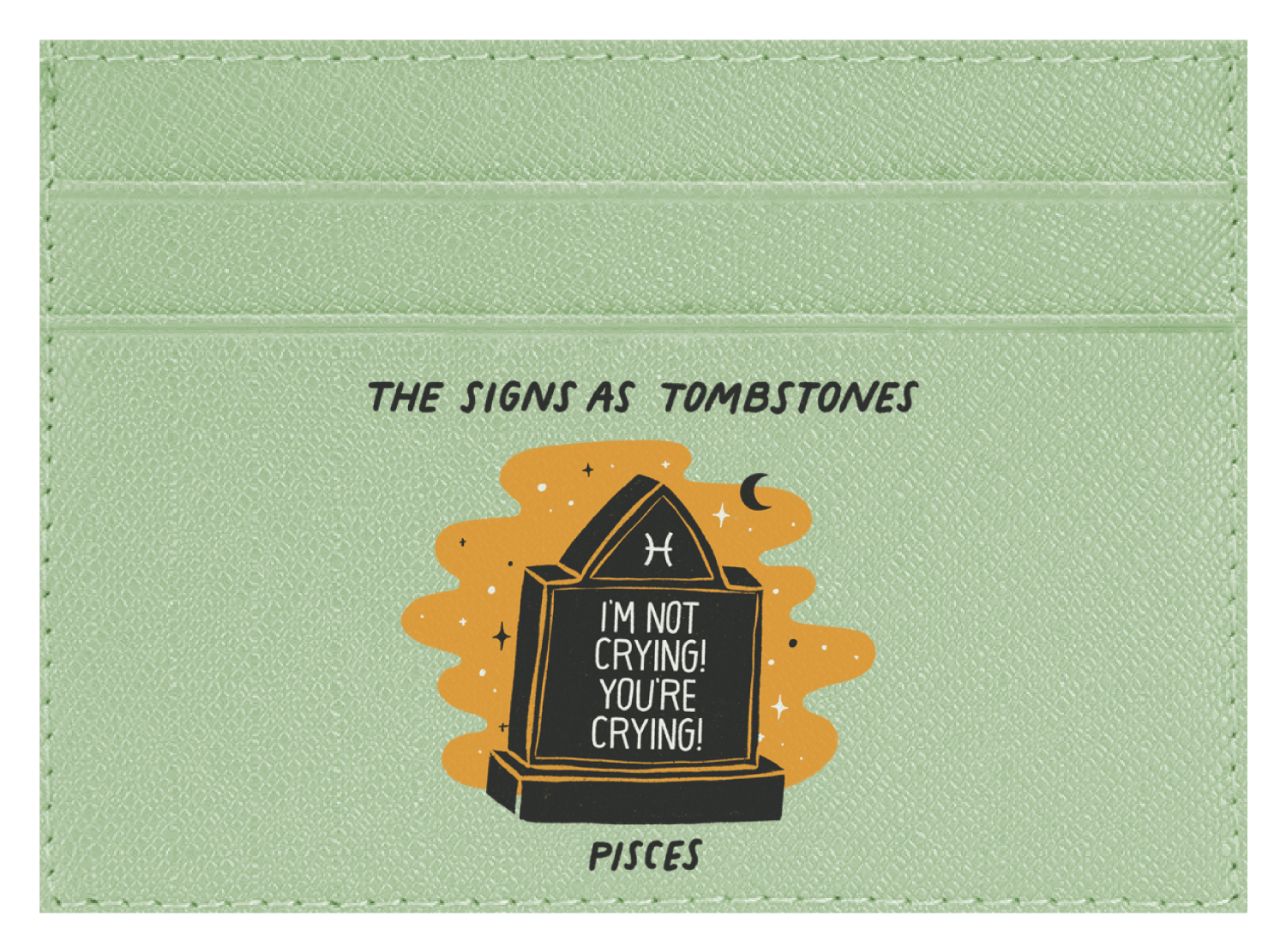Pisces as a Tombstone