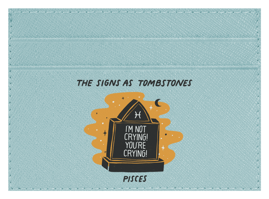 Pisces as a Tombstone