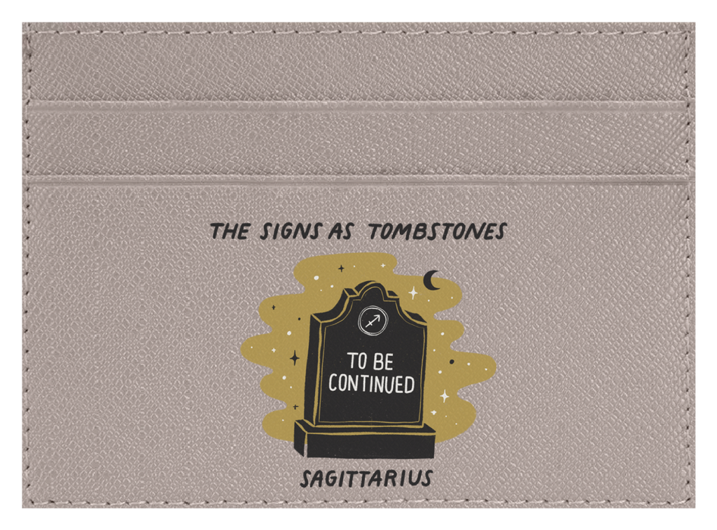 Sagittarius as a Tombstone