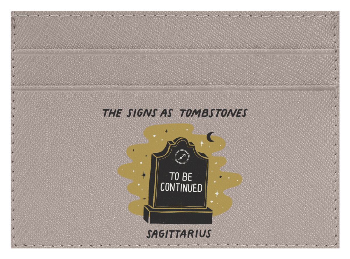 Sagittarius as a Tombstone