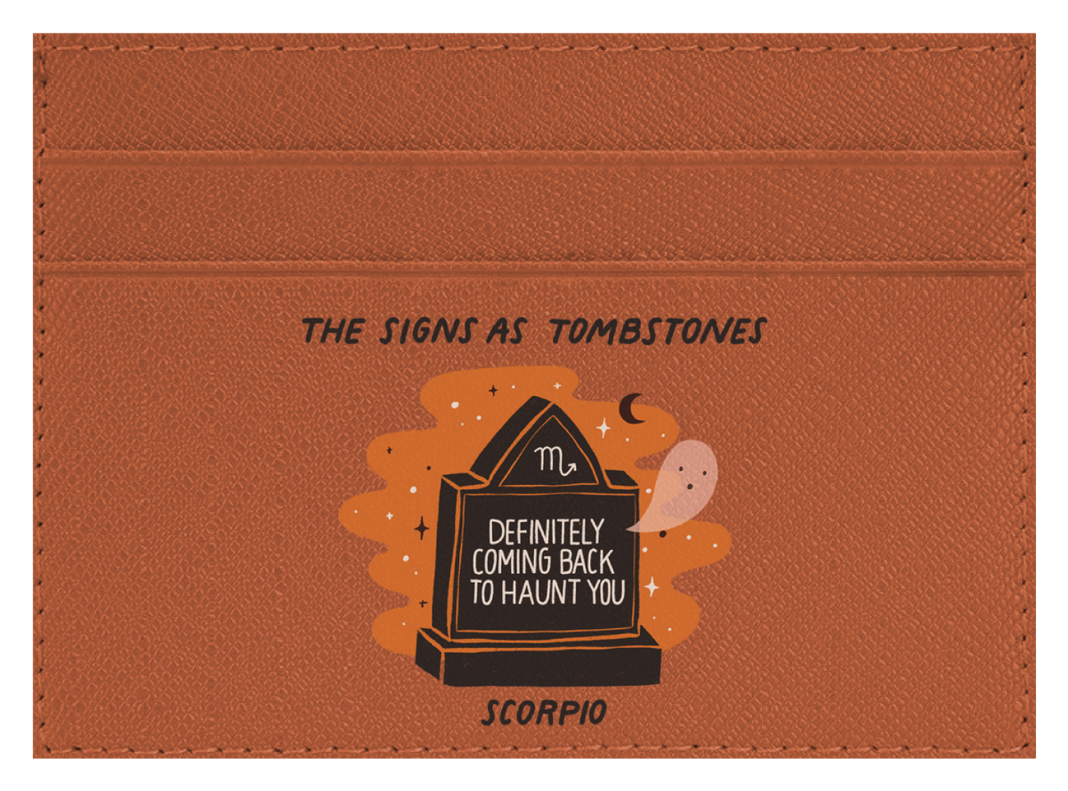 Scorpio as a Tombstone