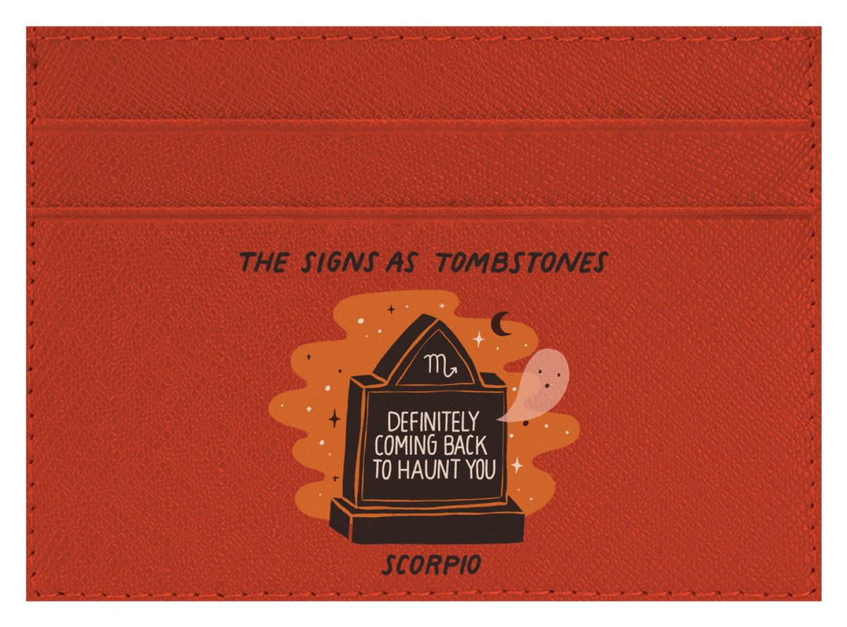 Scorpio as a Tombstone