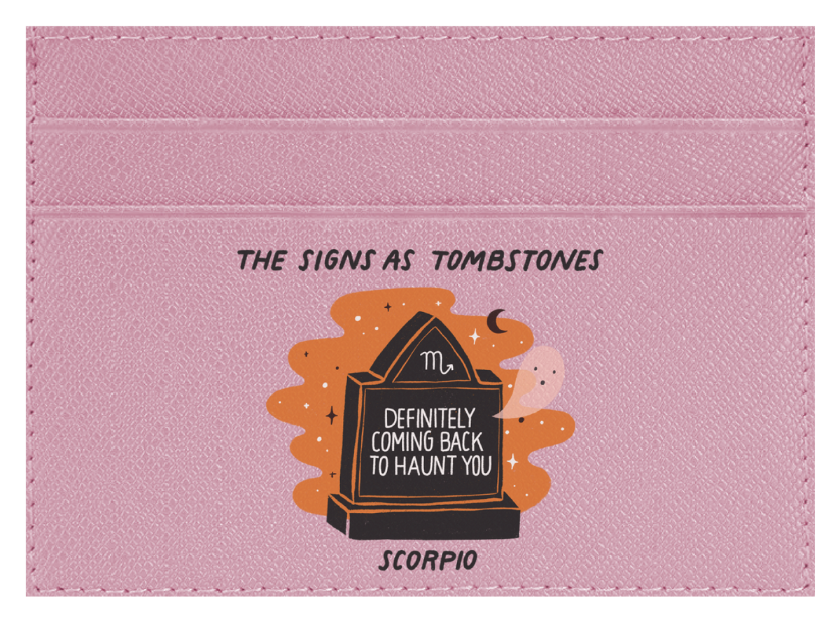 Scorpio as a Tombstone