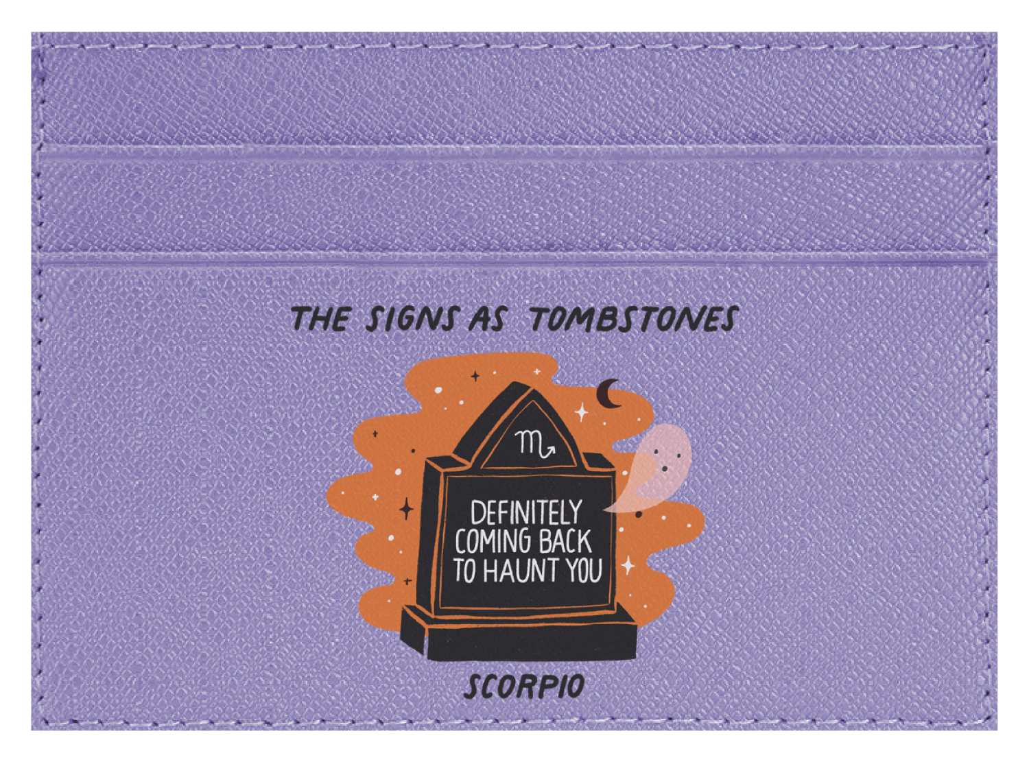 Scorpio as a Tombstone