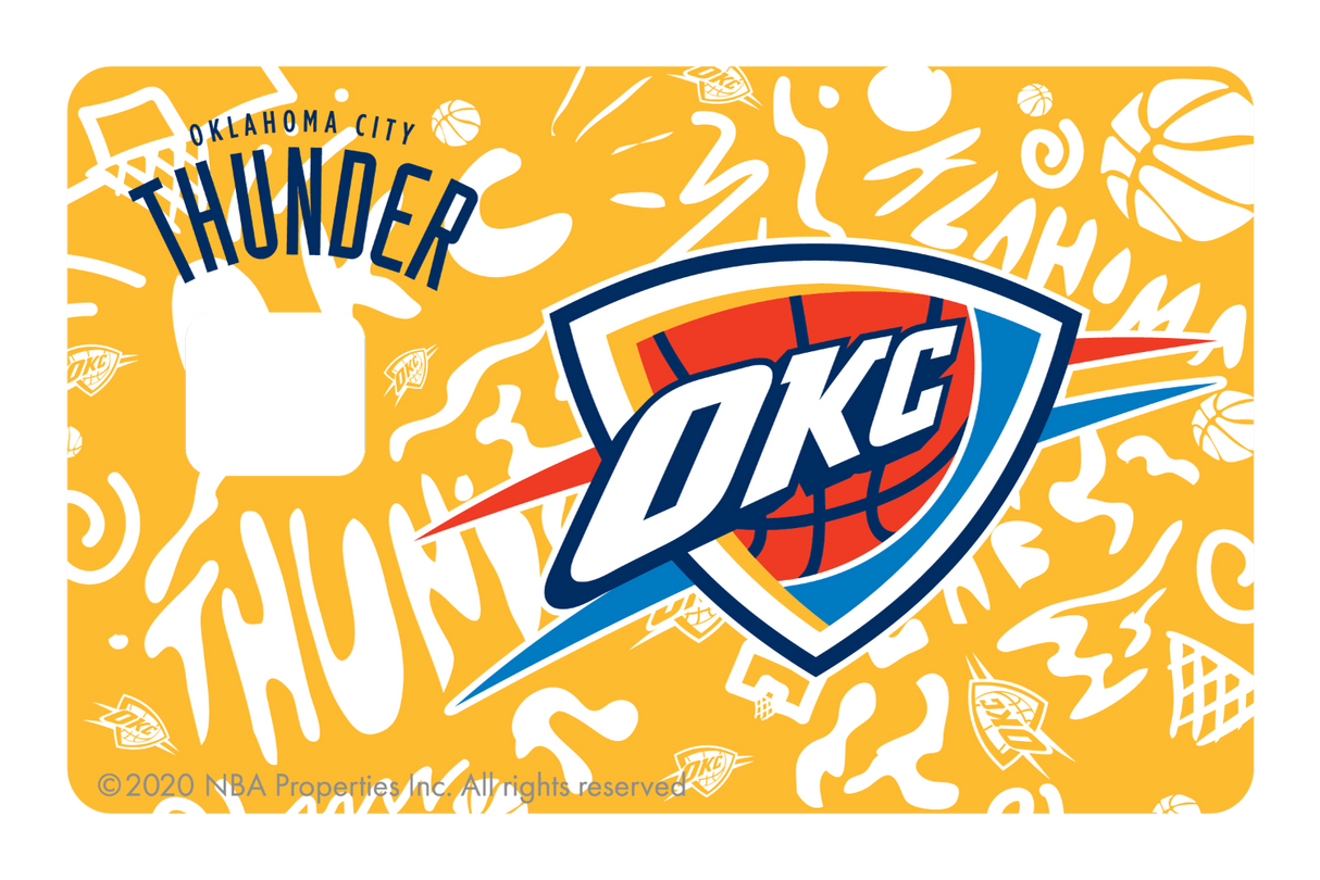 Oklahoma City Thunder: Team Mural