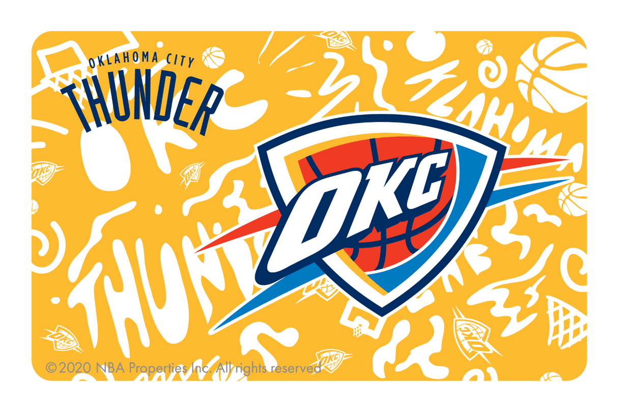 Oklahoma City Thunder: Team Mural