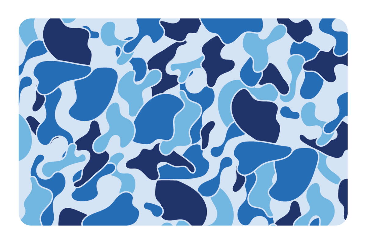 Ape Camo Blue