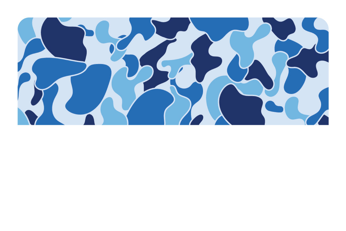 Ape Camo Blue